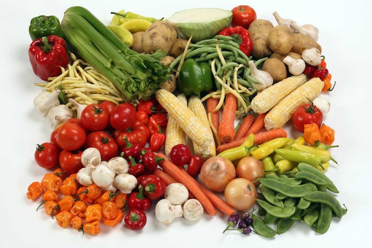 Verdure a foglia verde